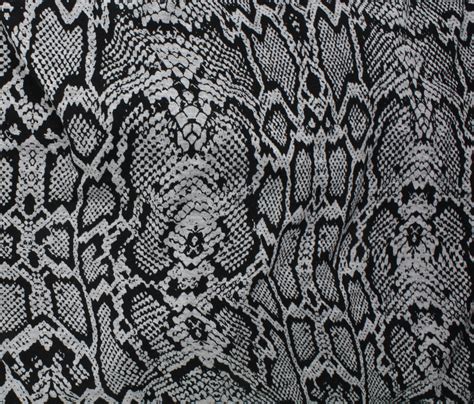 snakeskin print fabric